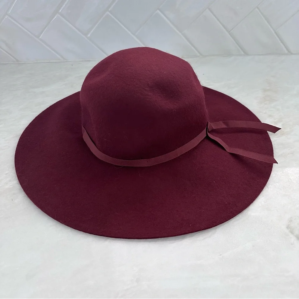 Old Navy wide brim felt fedora festival hat NEW WITH TAG
